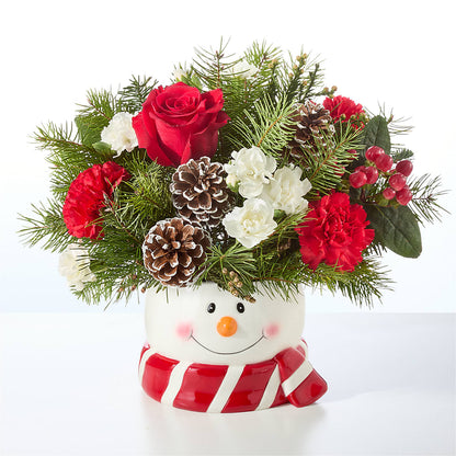 Jolly Snowman Bouquet –  Carisma Florists, Mississauga ON