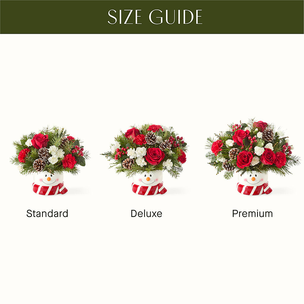 Jolly Snowman Bouquet –  Carisma Florists, Mississauga ON