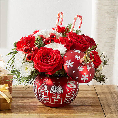 Cheer in the Air Ornament –  Carisma Florists, Mississauga ON