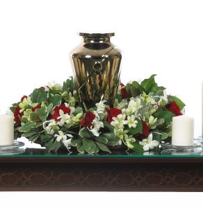 Roses & Orchids Wreath –  Carisma Florists, Mississauga ON