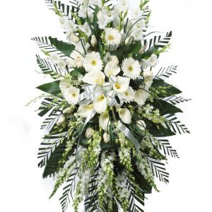 CARISMA FLORISTS® Bouquet de fleurs blanches sur pied