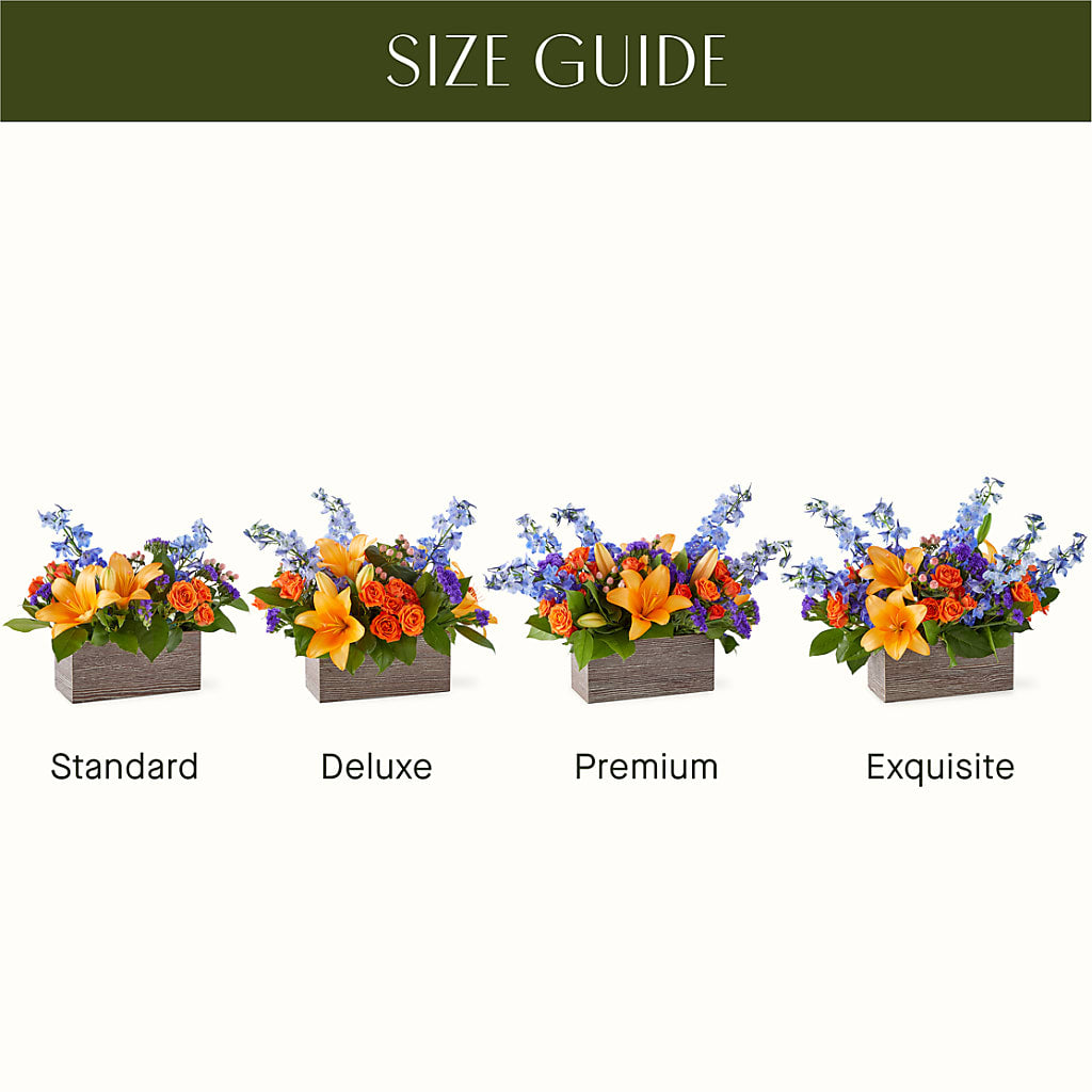 Radiant Citrus Box Bouquet –  Carisma Florists, Mississauga ON