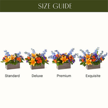 Radiant Citrus Box Bouquet –  Carisma Florists, Mississauga ON