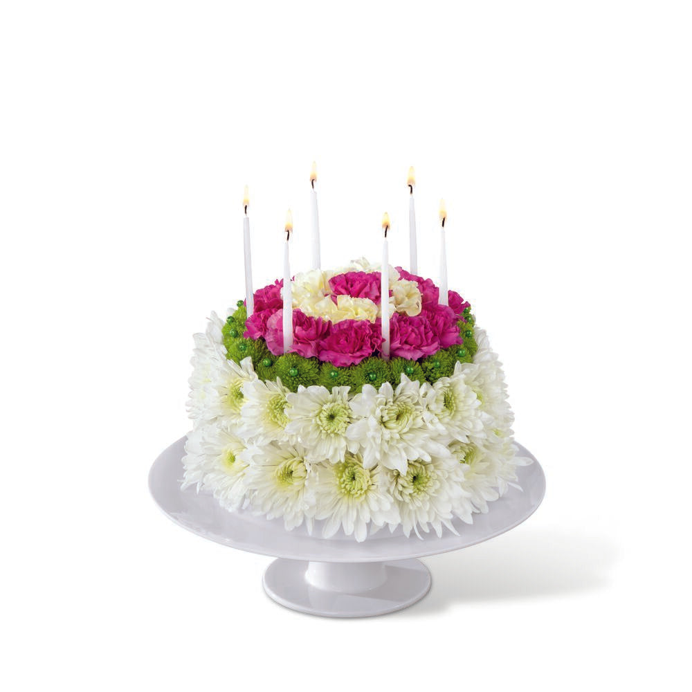 The FTD® Wonderful Wishes™ Floral Cake