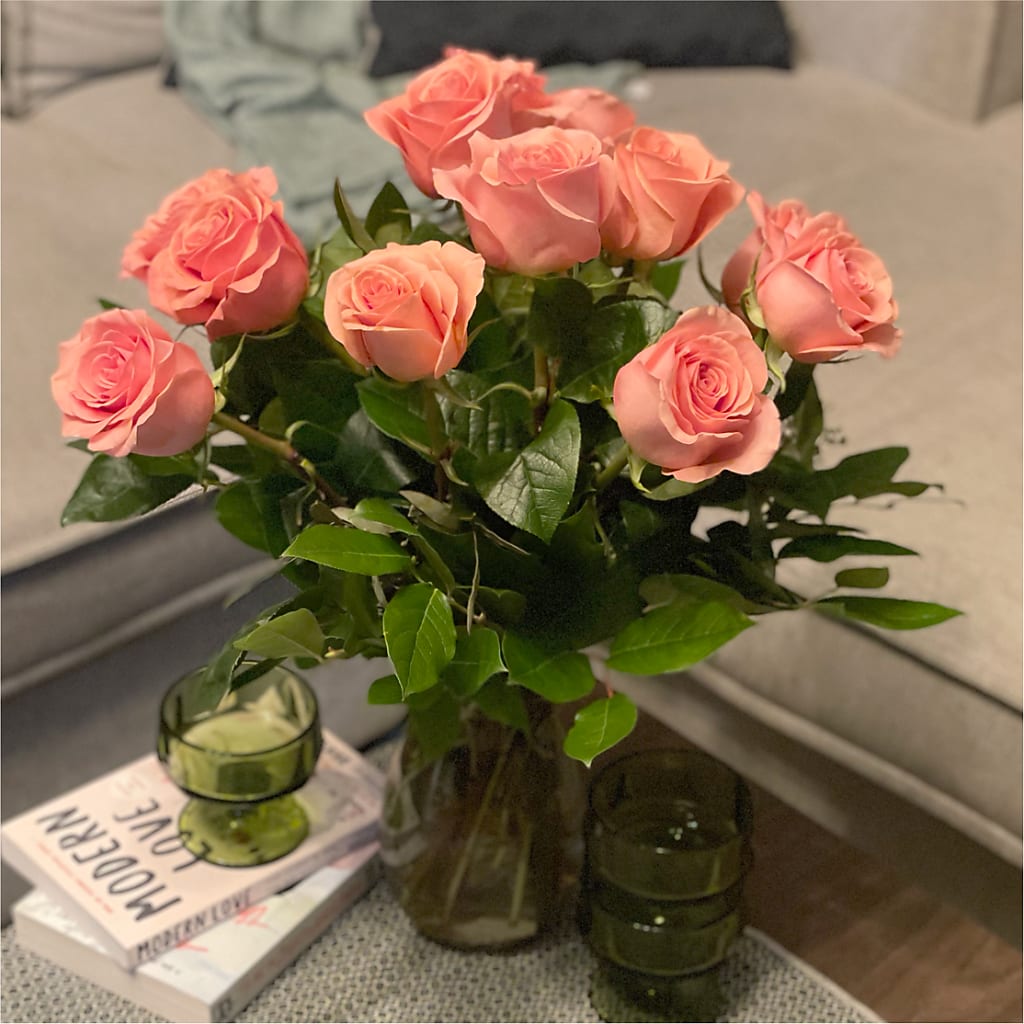 Long Stem Pink Rose Bouquet –  Carisma Florists, Mississauga ON