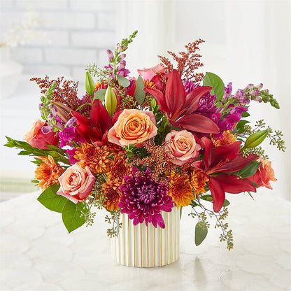 Burgundy Landscape Bouquet –  Carisma Florists, Mississauga ON