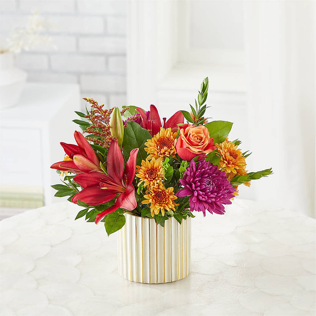 Burgundy Landscape Bouquet –  Carisma Florists, Mississauga ON