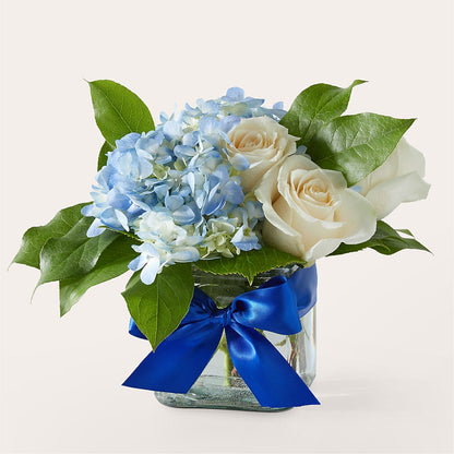 Sky Blue Delight Bouquet –  Carisma Florists, Mississauga ON