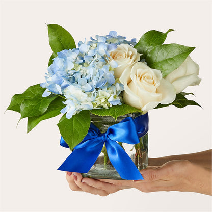 Sky Blue Delight Bouquet –  Carisma Florists, Mississauga ON