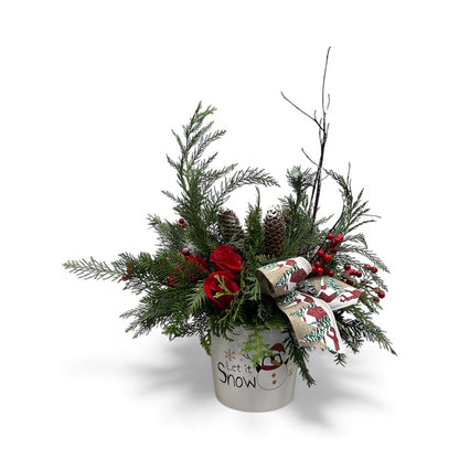 LET IT SNOW –  Carisma Florists, Mississauga ON
