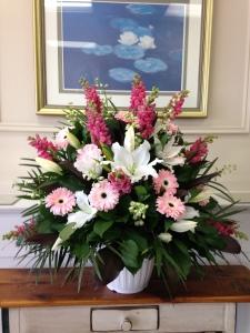 Carisma Florists&reg; Special Arangement Pinks and Whites