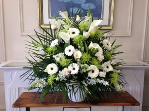 Arrangement spécial Carisma Florists® Blancs et verts