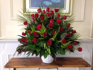 Carisma Florists&reg;Special Arrangement All Roses –  Carisma Florists, Mississauga ON