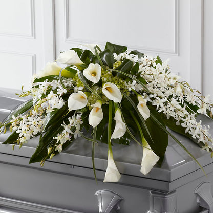 Angel Wings Casket Spray –  Carisma Florists, Mississauga ON