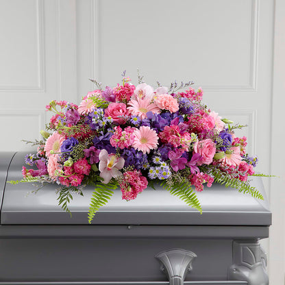 Glorious Garden Casket Spray –  Carisma Florists, Mississauga ON