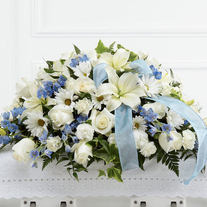 Tender Treasure Casket Spray –  Carisma Florists, Mississauga ON