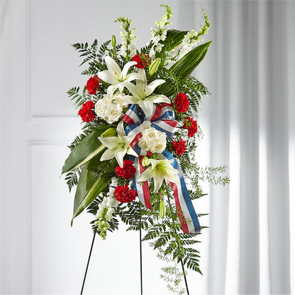 Stars of Life Standing Spray –  Carisma Florists, Mississauga ON