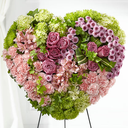 Heartwarming Standing Heart –  Carisma Florists, Mississauga ON