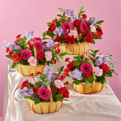Pink Picnic Basket –  Carisma Florists, Mississauga ON