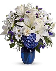 Beautiful in Blue –  Carisma Florists, Mississauga ON