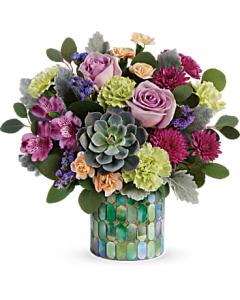 Teleflora's Marvelous Mosaic Bouquet