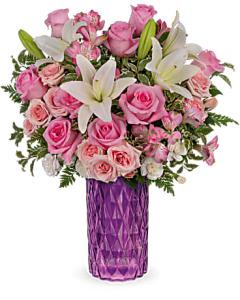 Bouquet de roses glamour de Teleflora