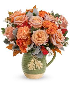 Teleflora's Rosy Autumn Bouquet