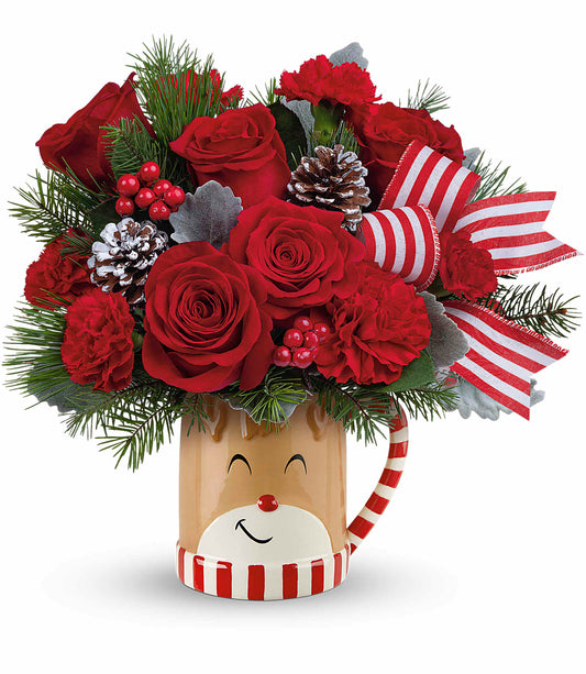 Send A Hug Reindeer Wish Bouquet