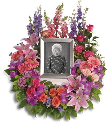 In Memoriam Wreath –  Carisma Florists, Mississauga ON