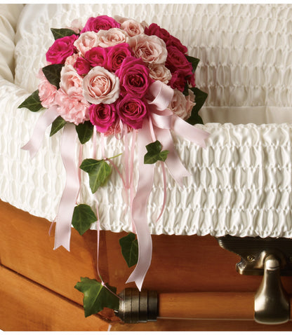 Rose Reflection Casket Insert –  Carisma Florists, Mississauga ON