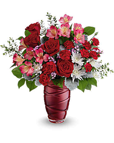 Bouquet de tourbillons d'amour