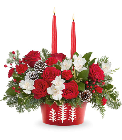 Evergreen Charm Centerpiece