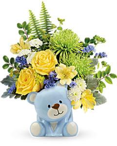 Ramo Alegre Oso Azul de Teleflora