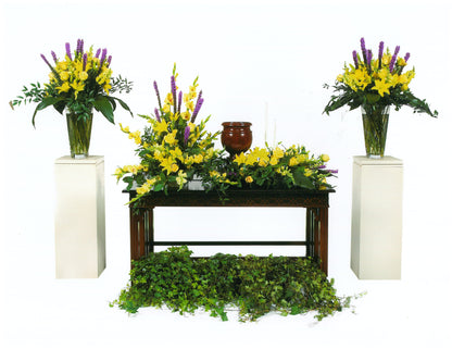 Yellow and Mauve Seasonal Selections –  Carisma Florists, Mississauga ON
