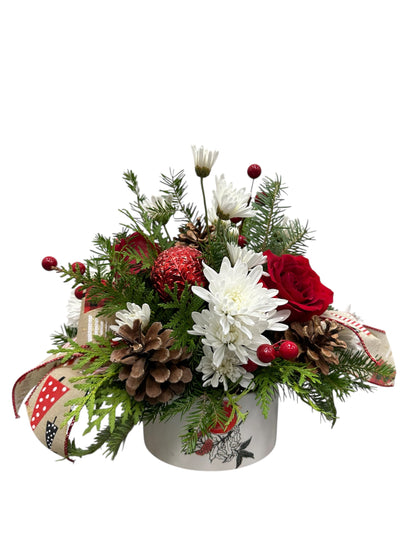 Tradional Cardinal Arrangement –  Carisma Florists, Mississauga ON
