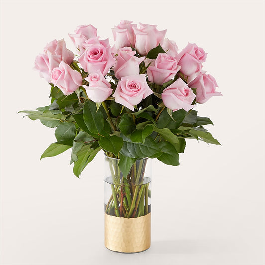 Bouquet de roses roses parfait