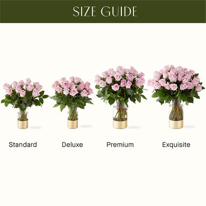 Picture Perfect Pink Rose Bouquet –  Carisma Florists, Mississauga ON