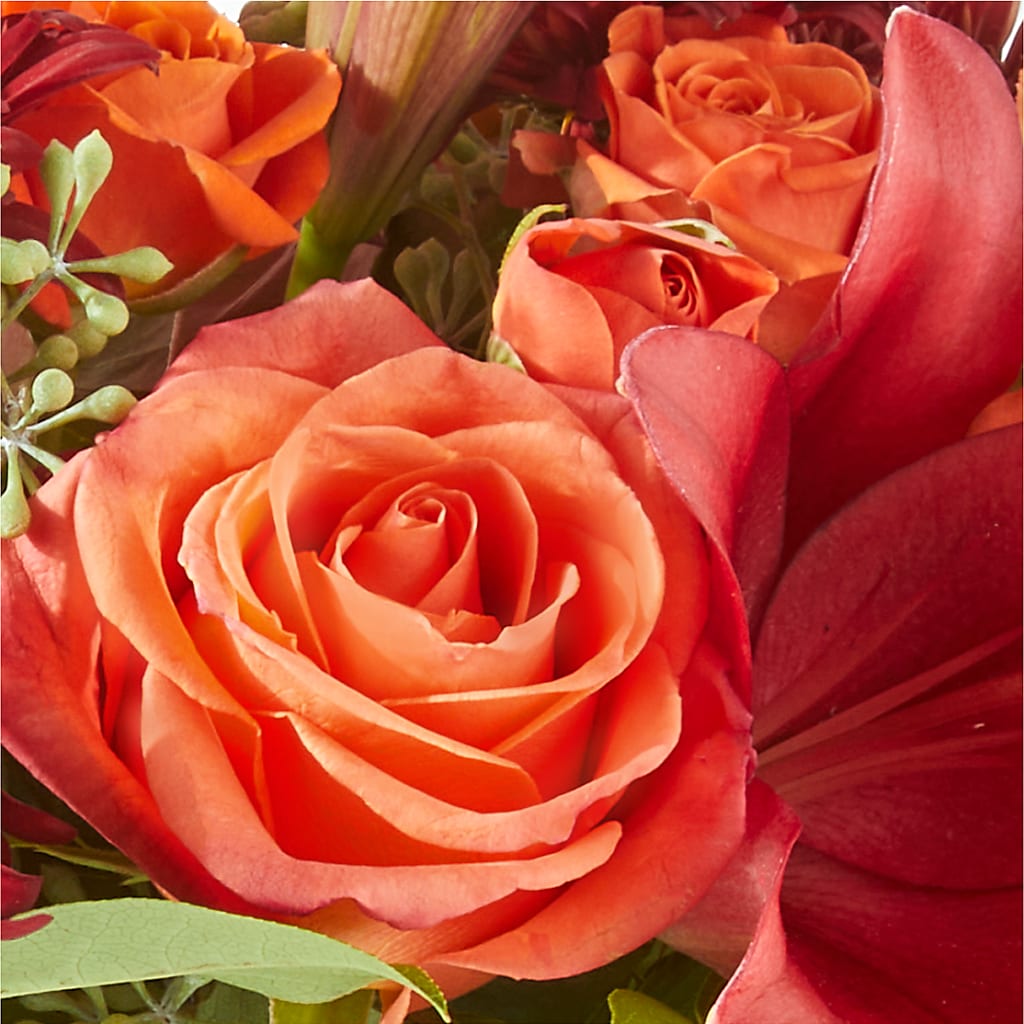 Crimson Leaves Bouquet –  Carisma Florists, Mississauga ON