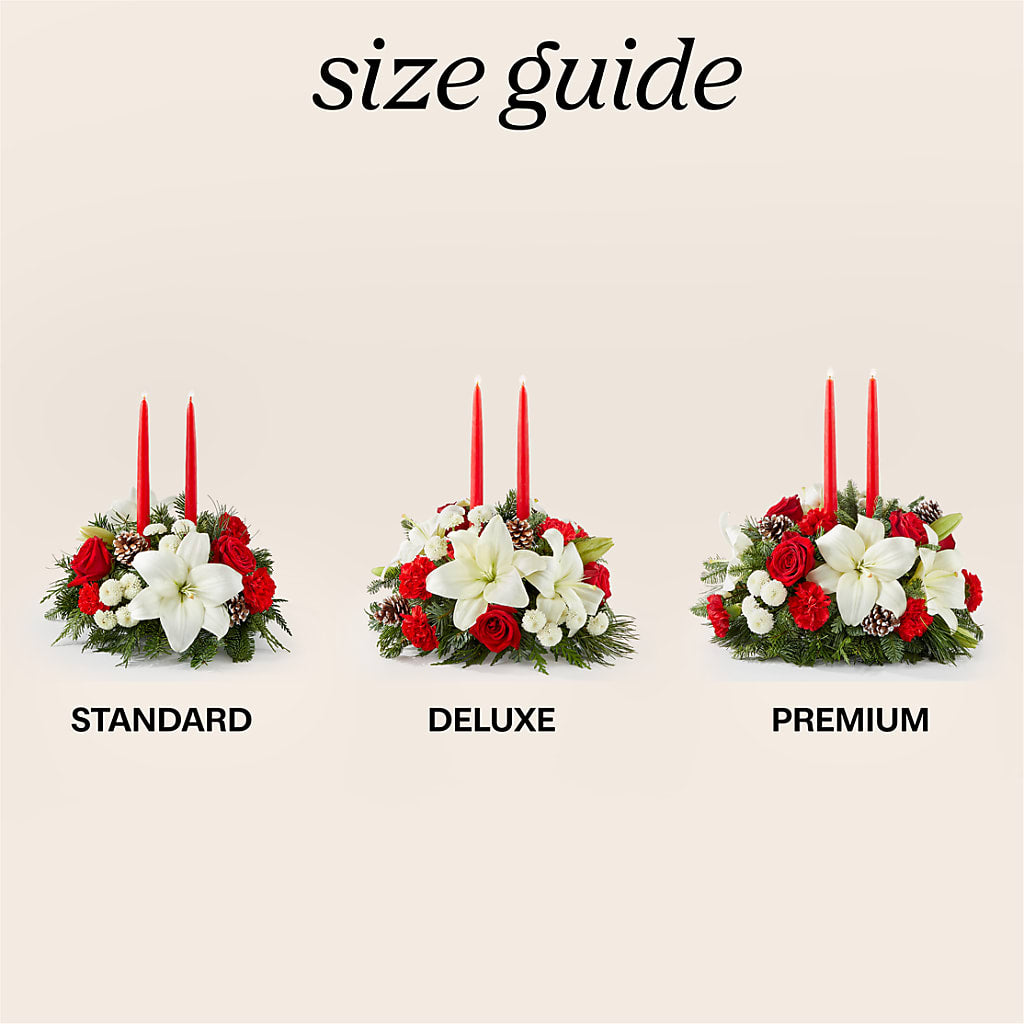 Seasonal Festivities Centerpiece –  Carisma Florists, Mississauga ON