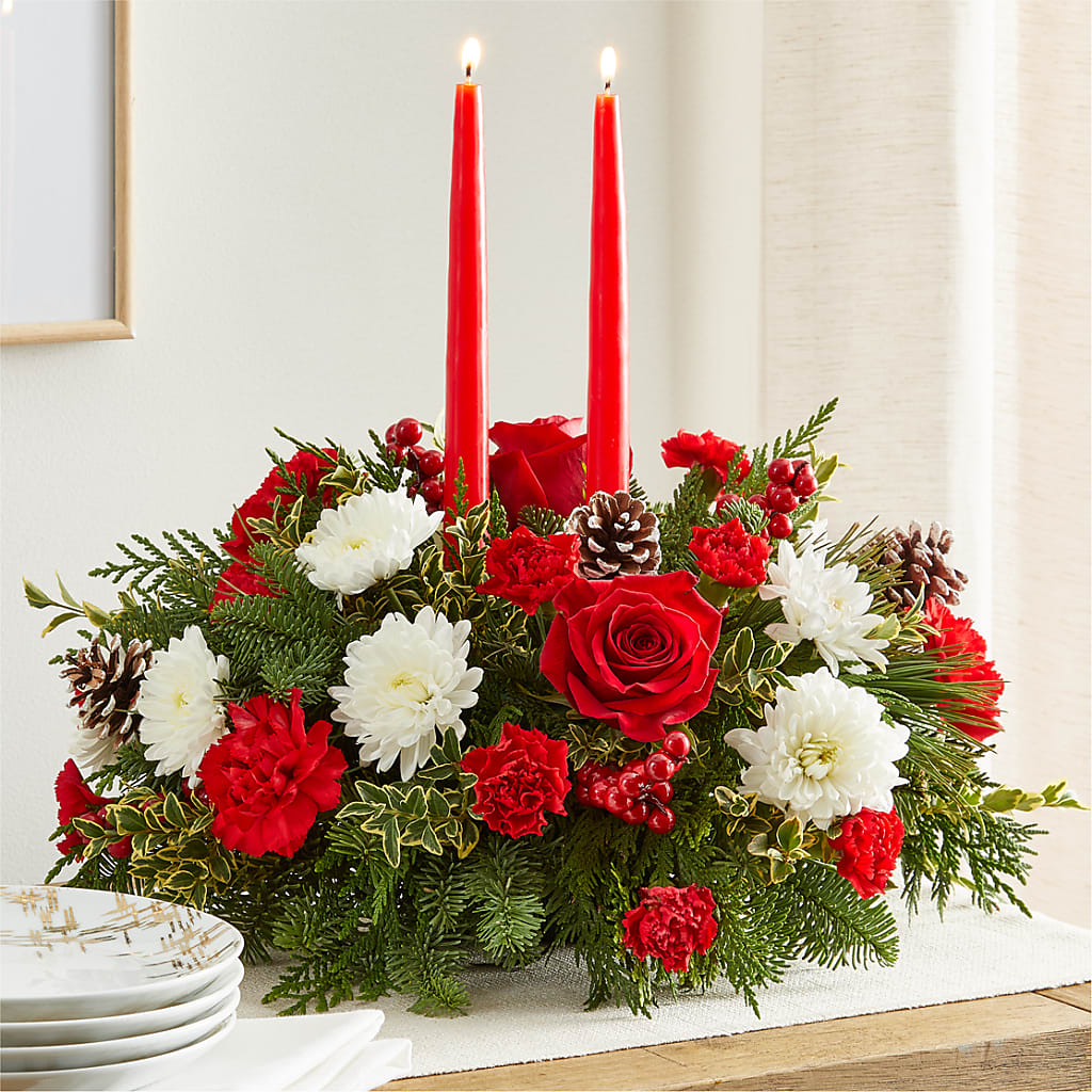 Holiday Soiree Centerpiece –  Carisma Florists, Mississauga ON