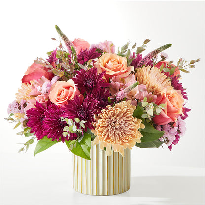 Berry Cobbler Bouquet with Ivory Vase –  Carisma Florists, Mississauga ON