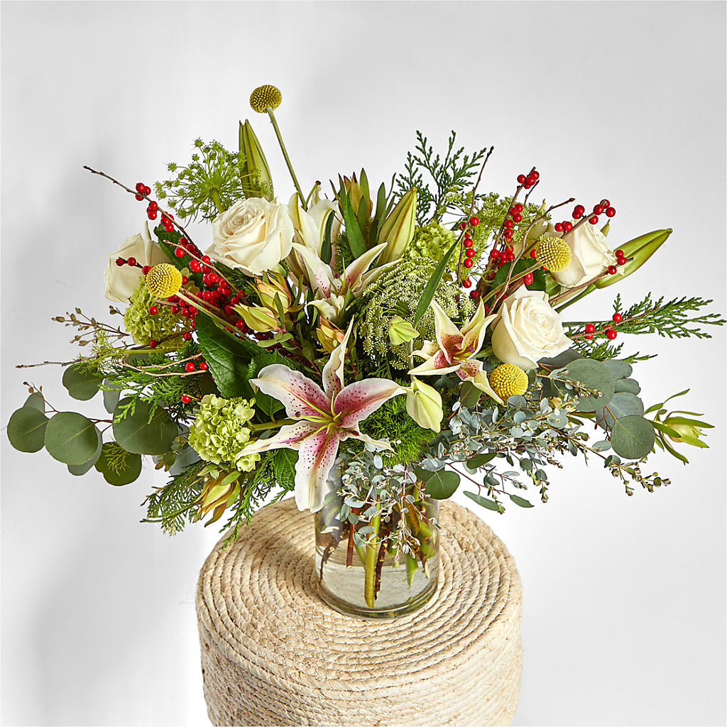 Berry & Bright Bouquet –  Carisma Florists, Mississauga ON