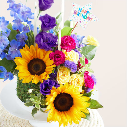 Star of the Day Floral Cake –  Carisma Florists, Mississauga ON