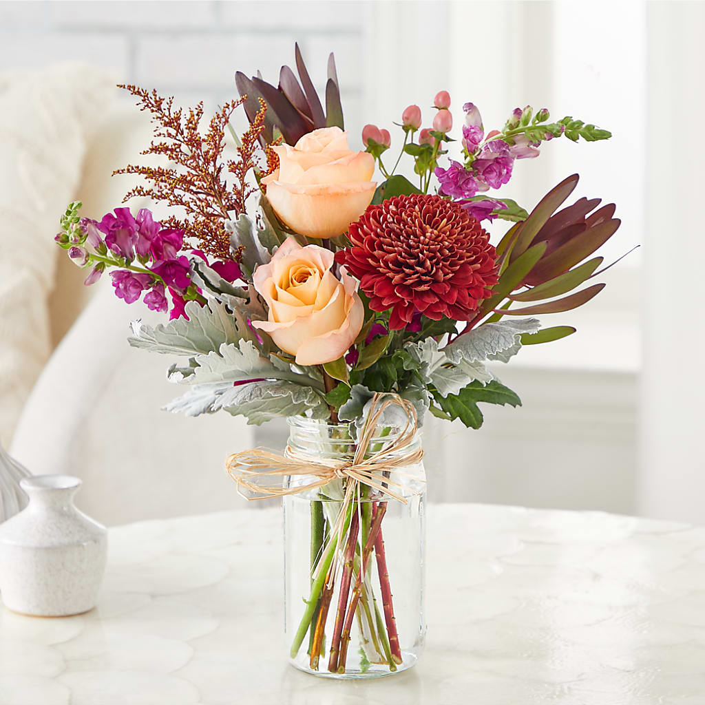 Moody Hues Bouquet –  Carisma Florists, Mississauga ON