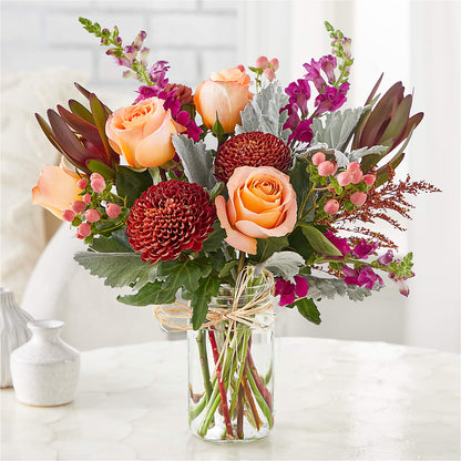 Moody Hues Bouquet –  Carisma Florists, Mississauga ON