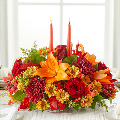 Autumn's Embrace Centerpiece –  Carisma Florists, Mississauga ON