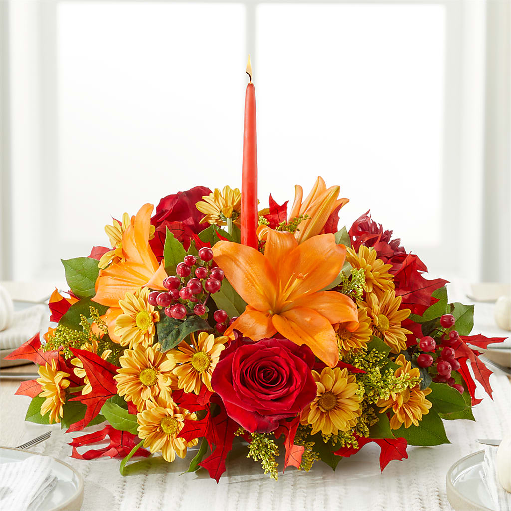 Autumn's Embrace Centerpiece –  Carisma Florists, Mississauga ON