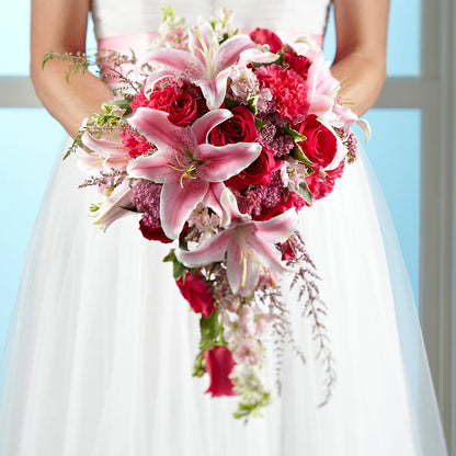 Lily & Rose Bouquet –  Carisma Florists, Mississauga ON