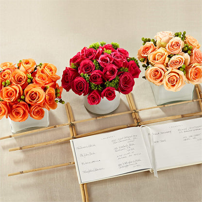 Dawn Rose Centerpiece –  Carisma Florists, Mississauga ON