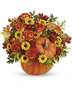 Teleflora's Warm Fall Wishes BouquetPM